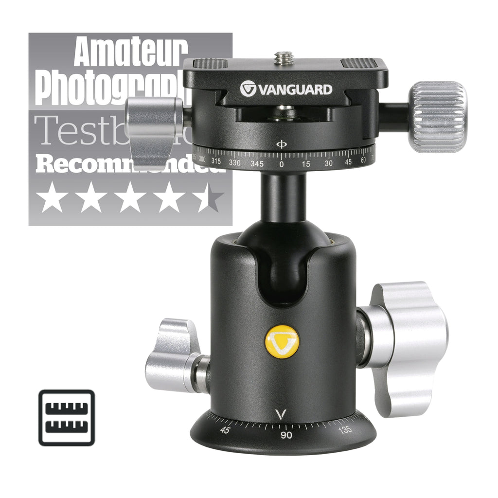 VEO BH-160S Arca Compatible Dual Axis Ball Head (to 15kg)