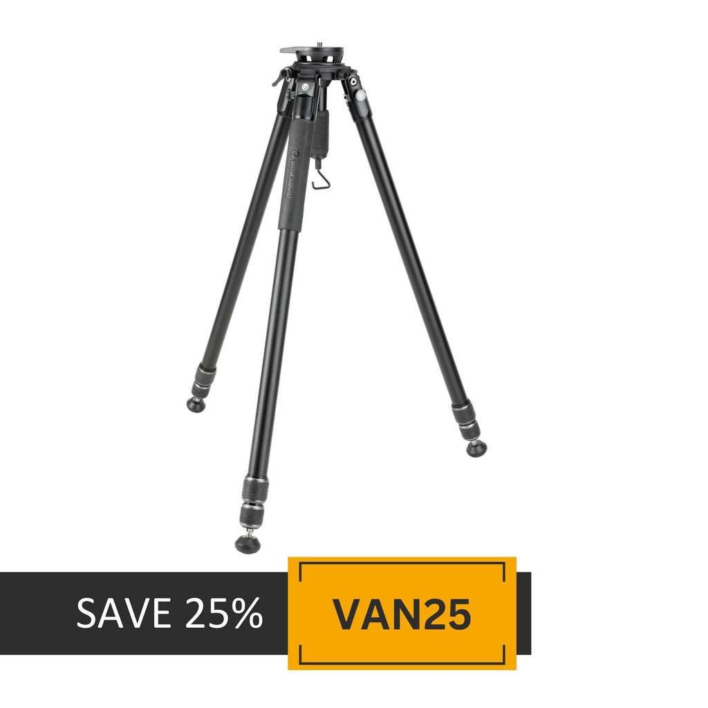 Alta Pro 3VRL 303AT - Aluminium Tripod with removable levelling base - 25kg load capacity