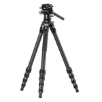 Alta Pro 3VLT 235CV 10 - Carbon Travel Tripod with levelling base and video head - 5kg load capacity