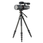 Alta Pro 3VLT 235CV 10 - Carbon Travel Tripod with levelling base and video head - 5kg load capacity