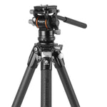 Alta Pro 3VLT 235CV 10 - Carbon Travel Tripod with levelling base and video head - 5kg load capacity