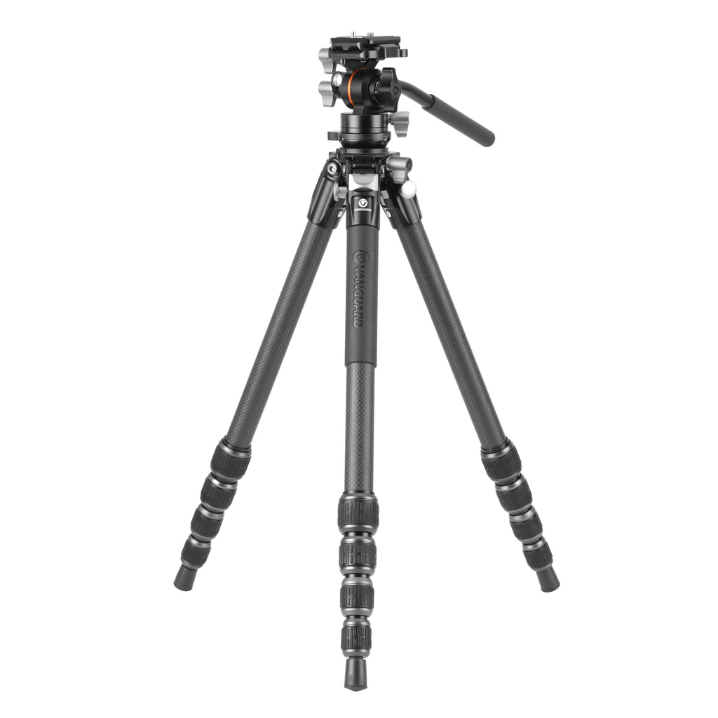 Alta Pro 3VLT 235CV 12 - Carbon Travel Tripod with levelling base and video head - 5kg load capacity