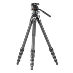 Alta Pro 3VLT 235CV 12 - Carbon Travel Tripod with levelling base and video head - 5kg load capacity