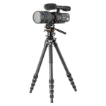 Alta Pro 3VLT 235CV 12 - Carbon Travel Tripod with levelling base and video head - 5kg load capacity