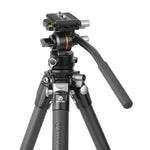 Alta Pro 3VLT 235CV 12 - Carbon Travel Tripod with levelling base and video head - 5kg load capacity