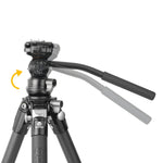 Alta Pro 3VLT 235CV 12 - Carbon Travel Tripod with levelling base and video head - 5kg load capacity