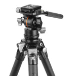 Alta Pro 3VLT 235AV 12 - Aluminium Travel Tripod with levelling base and video head - 5kg load capacity