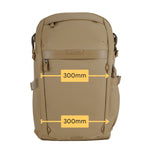 VEO Metro B30L : 30 Litre Camera Backpack - Beige