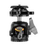 LB-45S Dual Axis Low Profile Ball Head (15kg Load Capacity)