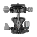 LB-45S Dual Axis Low Profile Ball Head (15kg Load Capacity)