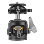 LB-50S Dual Axis Low Profile Ball Head (20kg Load Capacity)