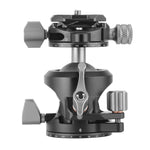 LB-55S Dual Axis Low Profile Ball Head (25kg Load Capacity)