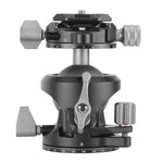 LB-60S Dual Axis Low Profile Ball Head (30kg Load Capacity)