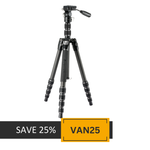 VEO 3T 265HCP Tall Carbon Travel Tripod with 2-way Pan Head - 6kg load capacity