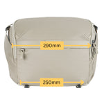 VEO Metro S7L : 7 Litre Camera Shoulder Bag - Cream