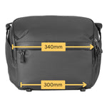 VEO Metro S9L : 9 Litre Camera Shoulder Bag - Black