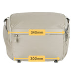 VEO Metro S9L : 9 Litre Camera Shoulder Bag - Cream