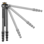 VEO 5 304CT - Traditional Full Sized Carbon Tripod - 20kg load capacity