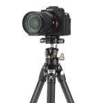 VEO 5XT 235CLB Carbon Travel Tripod & Ball Head - 15kg load capacity