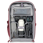 VEO Metro B30L : 30 Litre Camera Backpack - Burgundy