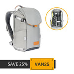 VEO City B37 Grey Backpack - 13 Litre