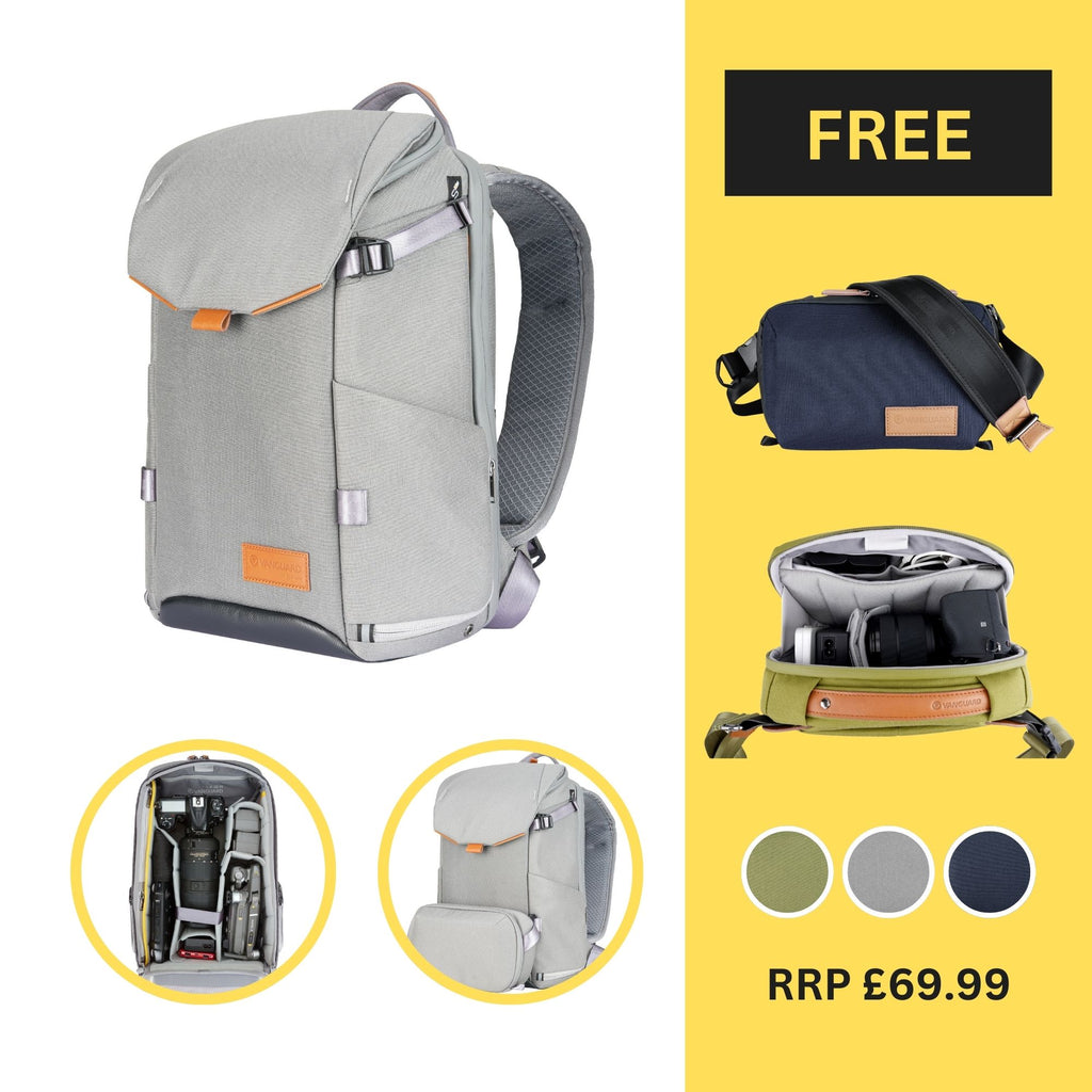 VEO City B42 Grey Backpack - 18 Litre