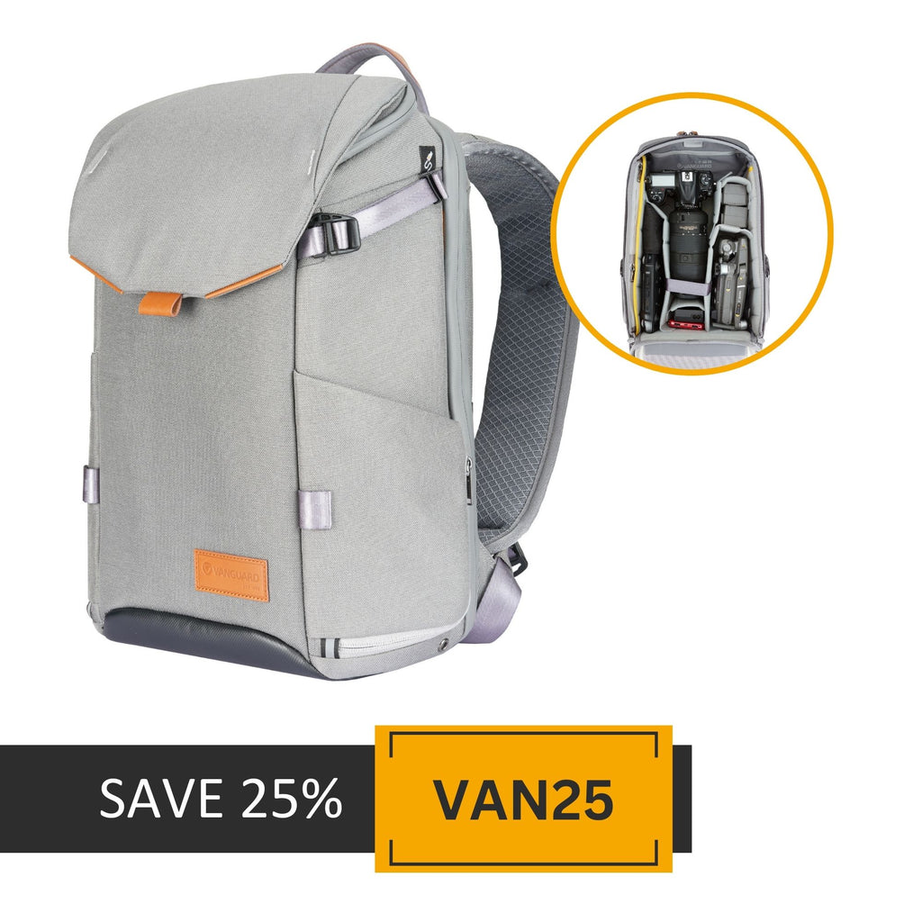 VEO City B42 Grey Backpack - 18 Litre