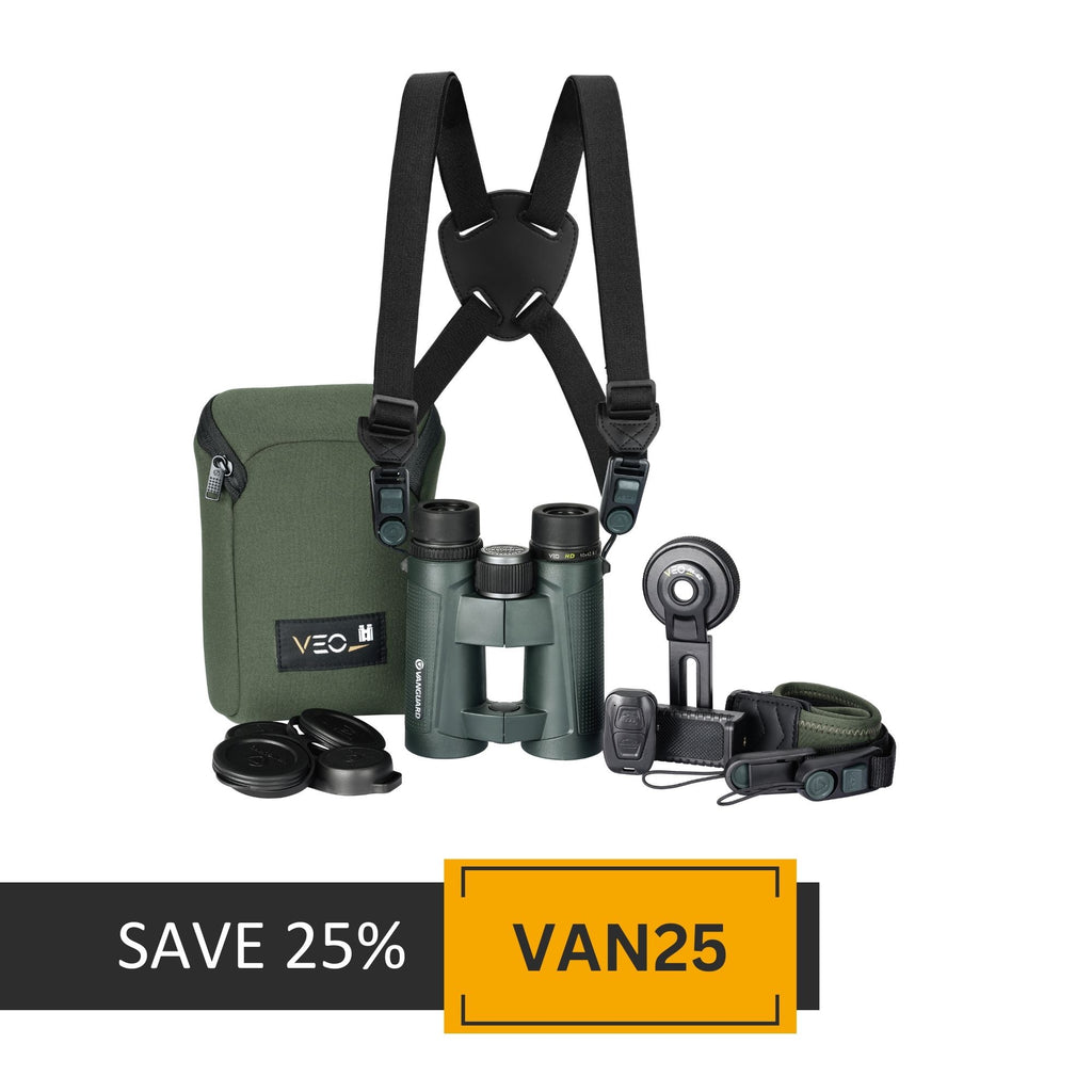 VEO HD 8x42 Binoculars Bundle