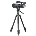 VESTA GO 264AV 12 Aluminium Travel Tripod with Video Head - 6kg Capacity