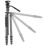 VESTA GO 264CV 12 Carbon Travel Tripod with Video Head - 6kg Capacity