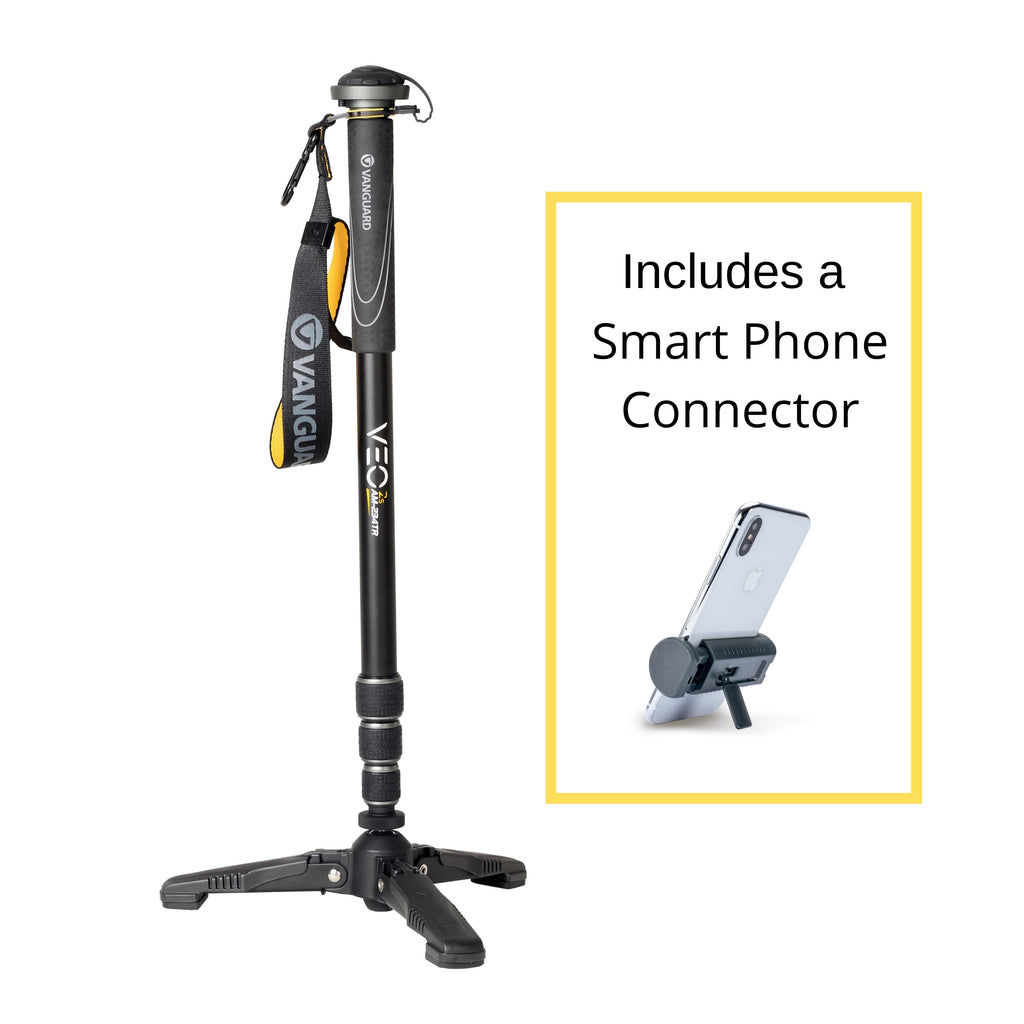 VEO 2S AM-234TR 23mm Aluminium Monopod with Smartphone Kit