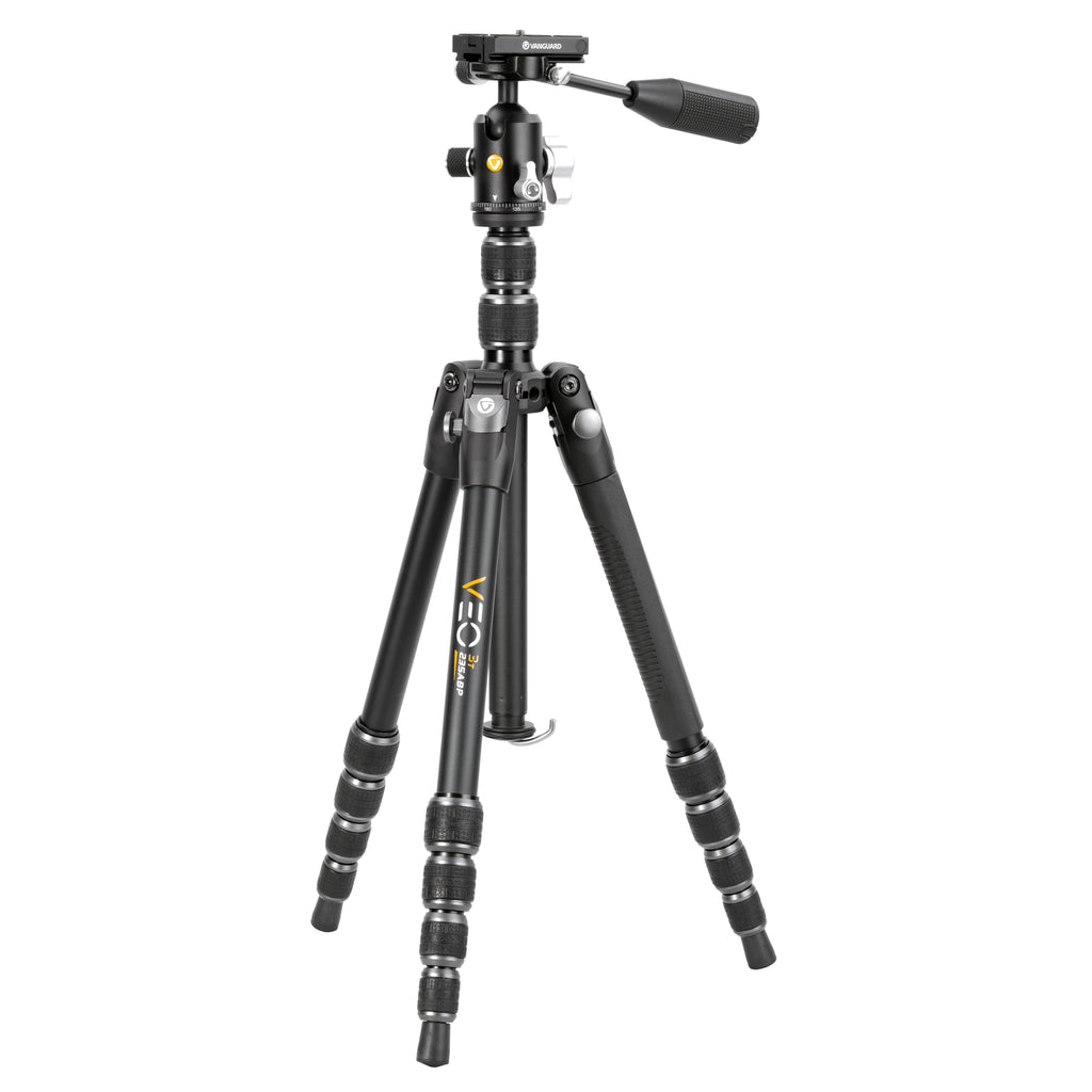 VEO 3T 235ABP Solid Aluminium Travel Tripod with Ball/Pan Head - 8kg load capacity