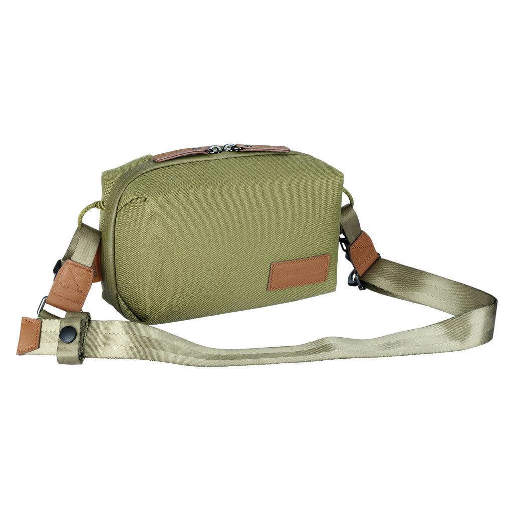 VEO CITY TP23 : Small Accessories Shoulder Bag - Green